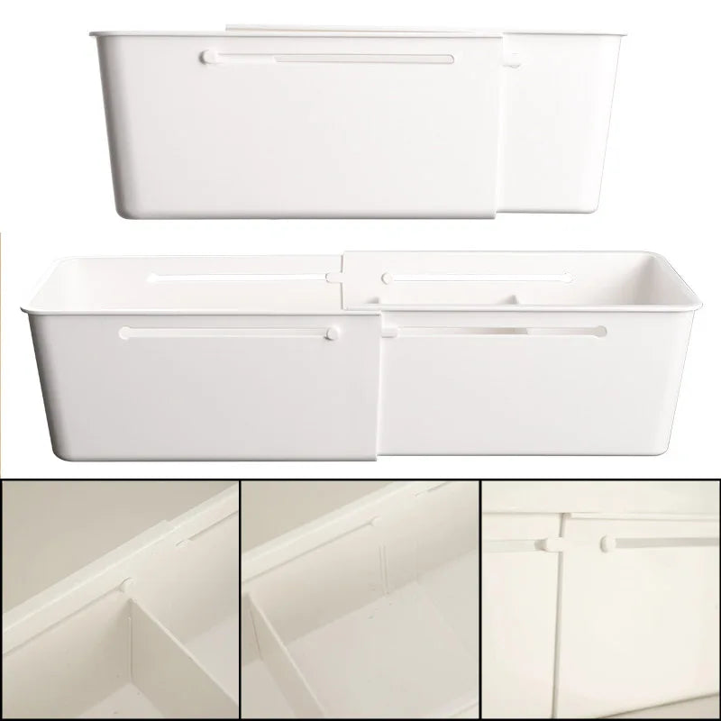 Drawer Organizer Box Home Retractable Sorting Kitchen Compartments Underwear Desktop Cutlery Storage Box Classification Sock Box