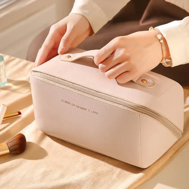 Makeup Organizer Female Toiletry Kit Bag Make Up Case Storage Bags Pouch Luxury Lady Box Portable Zip Cosmetic Bag for Travel