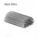 50Pcs/Bag Reusable Double-head Crystal Cuticle Pusher Cuticle Removal Tool Orange Wood Nails Pedicure Care Drill Stick Tools
