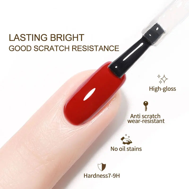 Clou Beaute Matte Velvet Top Coat Semi-permanent Varnish Strong Rubber Base Acid-Free for Gel Polish Blossom Gel Nail Primer