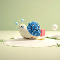 1pcs Cute Snail Shaped Toy for Dogs To Relieve Boredom, Interactive Teeth Grinding and Cleaning, Self Fun Pet Plush Toy