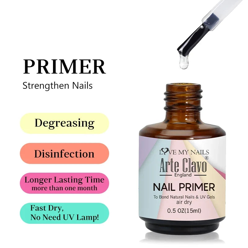 Arte Clavo HEMA TPO FREE 15ml UV LED Gel Nail Polish Soak Off Semi Permanent Daily Wear Universal Color For All Seasons Manicure