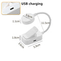 1pc Portable LED Clip-on Reading Light 3 Modes Adjustable Eye Protection Clip-On Study Reading Lamp for Travel Bedroom Book