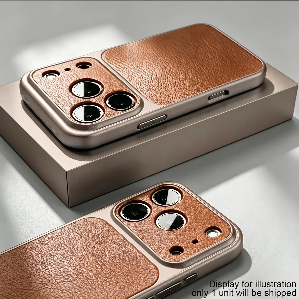 Luxury Retro Artificial Leather Matte Phone Case for IPhone 18 17 16 15 14 13 12 11 Pro Max 16 Plus Shockproof Protection Cover