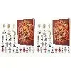 1/2/3PCS Soccer Advent Calendar 2024 Sports Christmas Advent Calendar Xmas Countdown Calendar Surprise Gifts for Soccer Fans