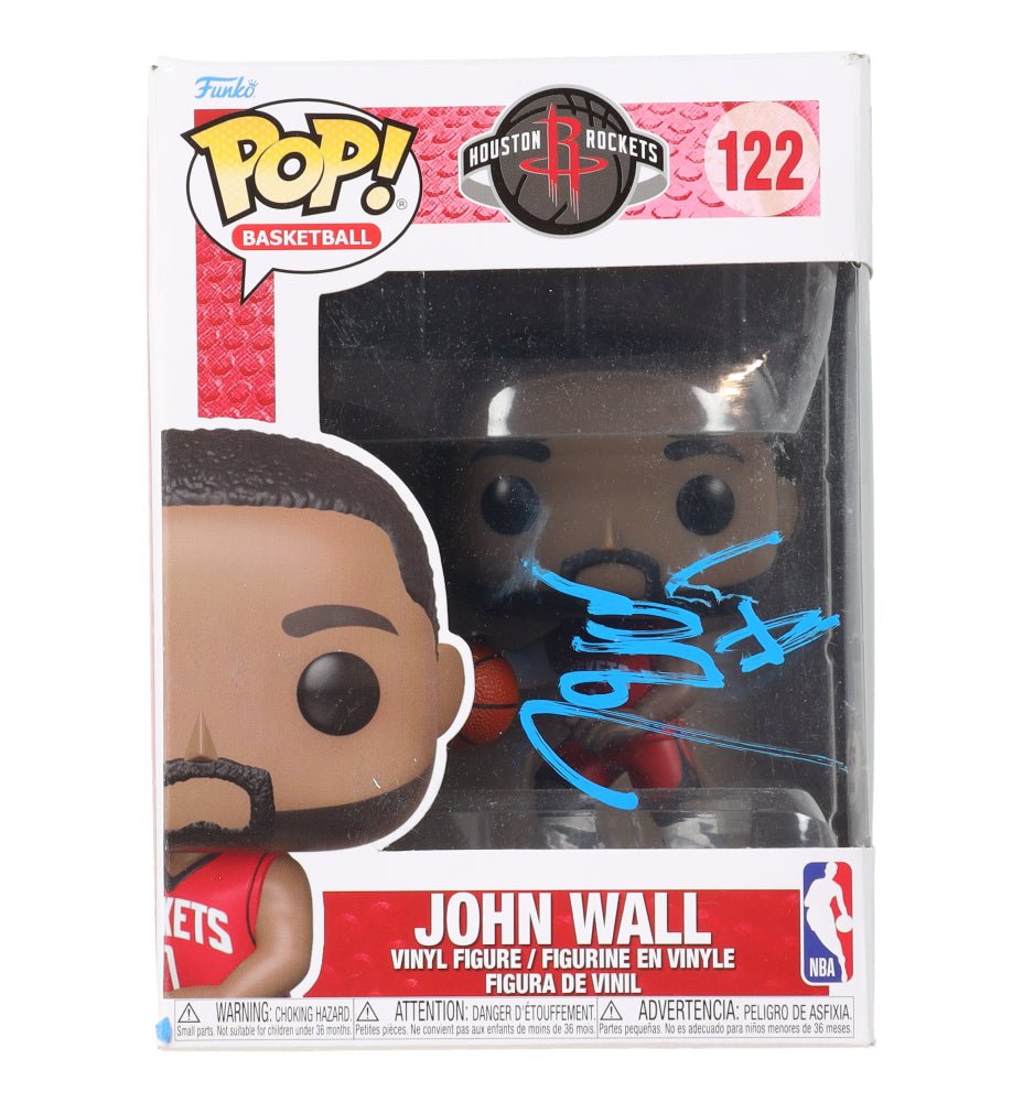 John Wall Signed Rockets #122 Funko Pop! Vinyl Figure (PSA)