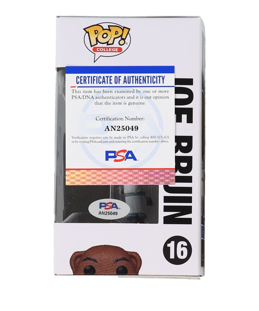 Jrue Holiday Signed UCLA Bruins #16 Joe Bruin Funko Pop! Vinyl Figure (PSA)