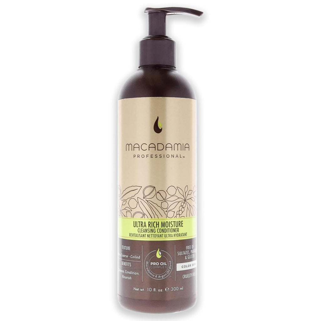 Macadamia Hair Ultra Rich Moisture Cleansing Conditioner - 10 Oz